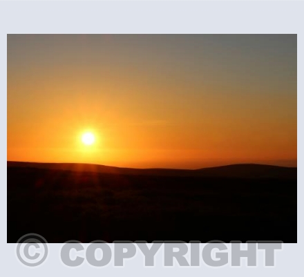 Sunset in Somerset