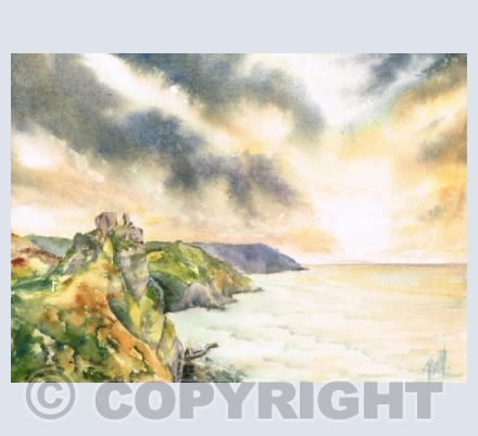 Valley of the Rocks & Sea 