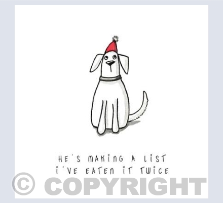 Eaten Santas list twice