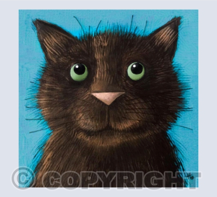 Furball behind the sofa