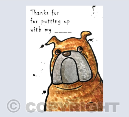 Putting up with ...