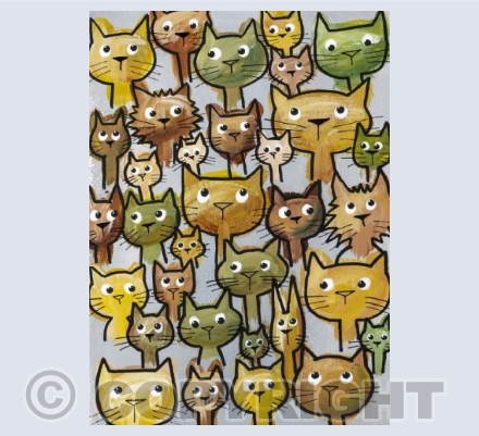 Cats in gangs