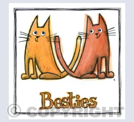 Besties - cats