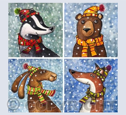 Cosy Christmas Critters