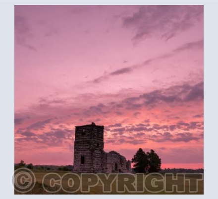 Knowlton Rings Sunrise Dorset