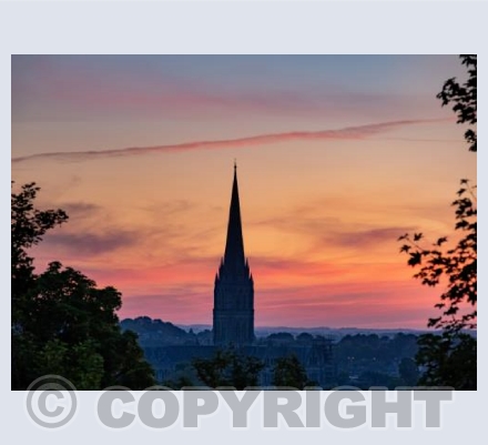 Salisbury Cathedral Sunrise #2
