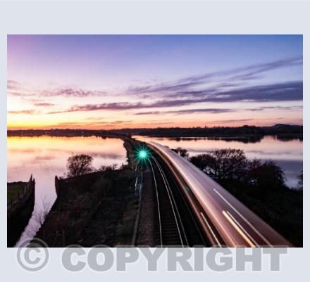 Sunset over Holes Bay