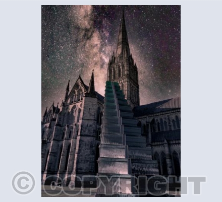 Stairway to Heaven, Salisbury Cathedral, Wiltshire
