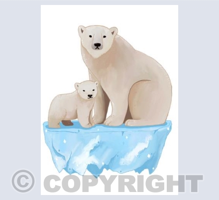 Polar Bear Family 