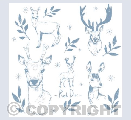 Red Deer Collage
