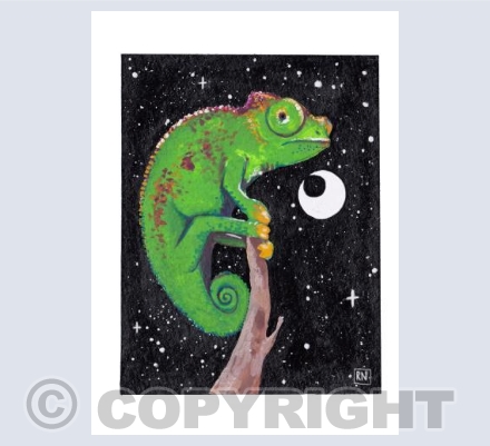 Thoughtful Chameleon