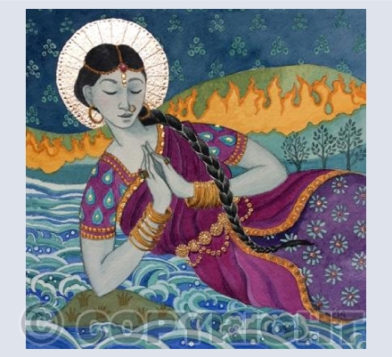 'Goddess Sati' | GRWG06