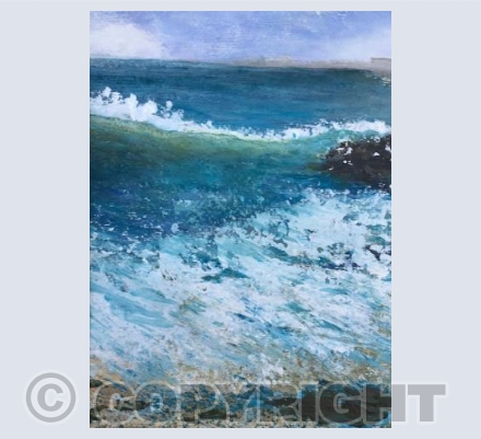 Summer waves