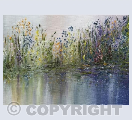Reflecting flowers 