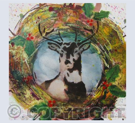 Winter stag