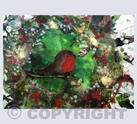 Festive Robin