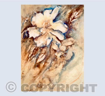 A strange spooky flower