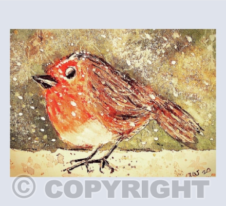Frosty Robin