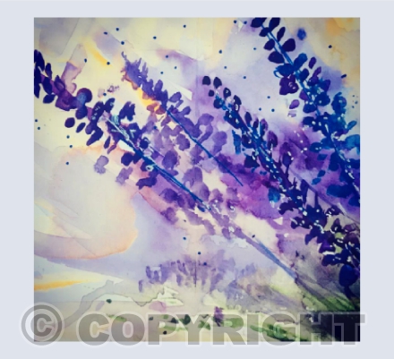 Lavender Landscape