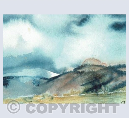 Pendle from Lake Burwain