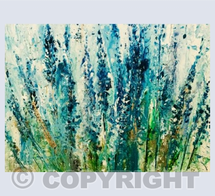 Abstract Lavender 