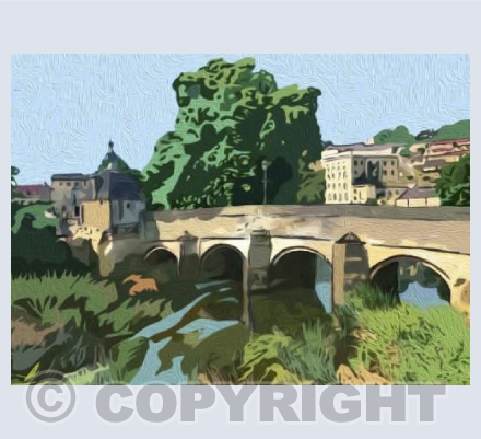 'The Town Bridge, Bradford-On-Avon'