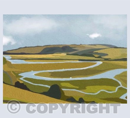 'Cuckmere Haven Meanders'