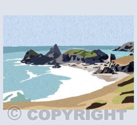 'Kynance Cove, Cornwall'