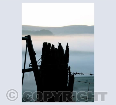 CASTLES IN THE MIST - St Harmon, Powys Wales