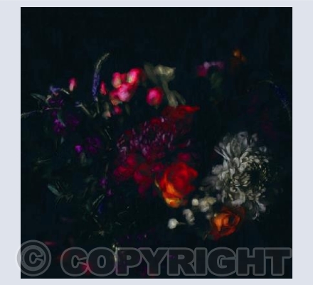 Dark floral