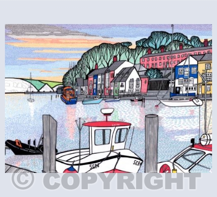 Early Dawn over Weymouth Harbour