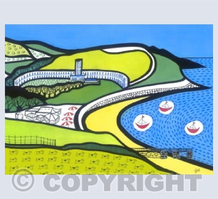 Red Boats at Bowleaze Cove