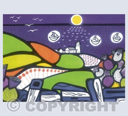 A Purple Moment at Durlston