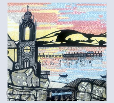 Wellington Tower Sunset