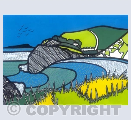 Lulworth Cove from Pepler's Point