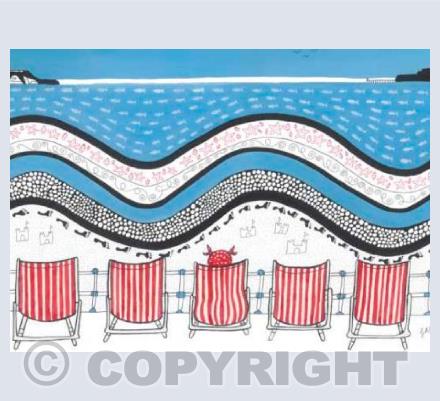 Deck Chairs on Weymouth Esplanade