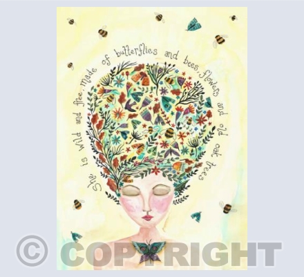 She is wild and free