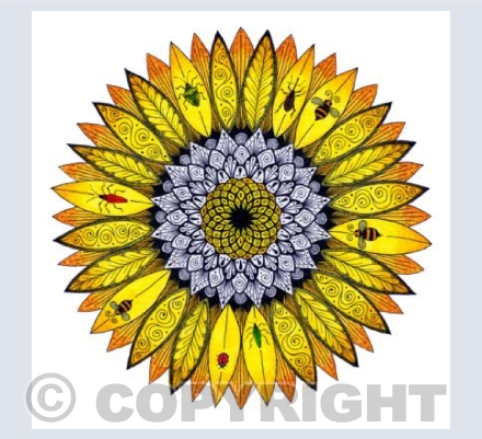 Sunflower coloured
