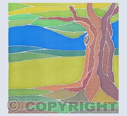 Gnarled tree