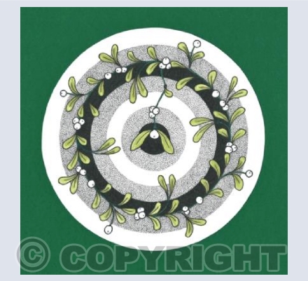 Mistletoe Wreath