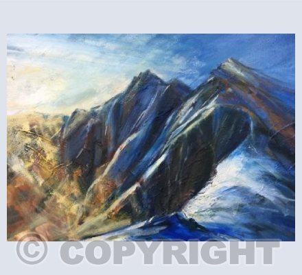 An Teallach last light