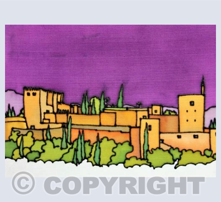 Alhambra, purple