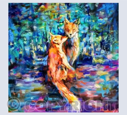 Woodland Foxes