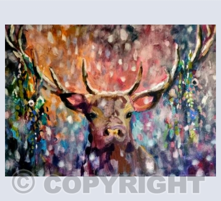 Winter Stag