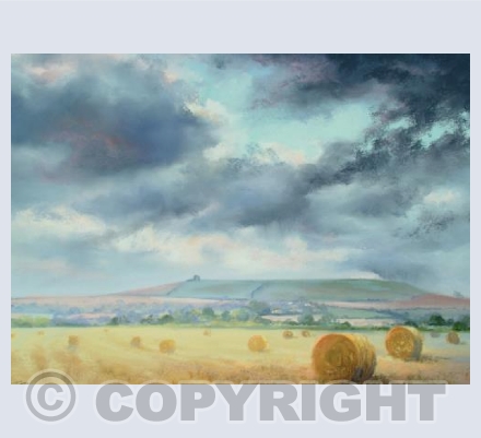 View towards Liddington Hill