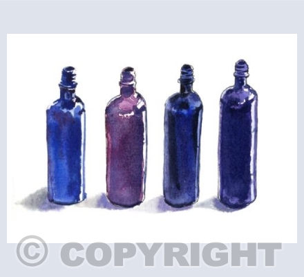 Blue Bottles