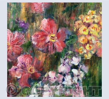 Summer Series 1 - Flower Border