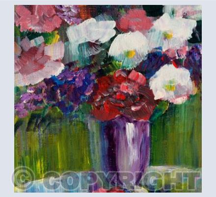 Still Life - Flowers in Vase