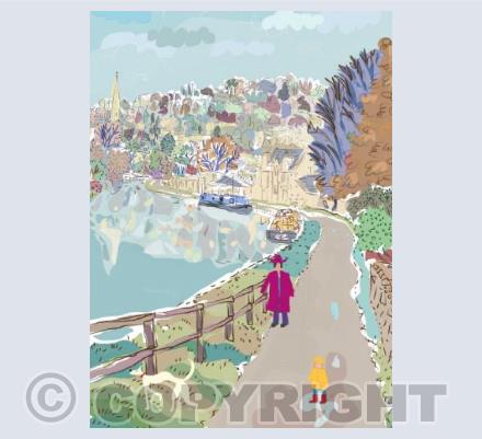 No.65 Canal Path Towards Widcombe