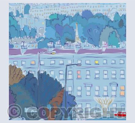 No.54 View from Bathwick Hill Night